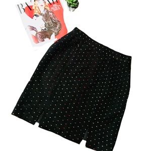 Vintage Tweed Confetti 🎊🌈 Mini Skirt